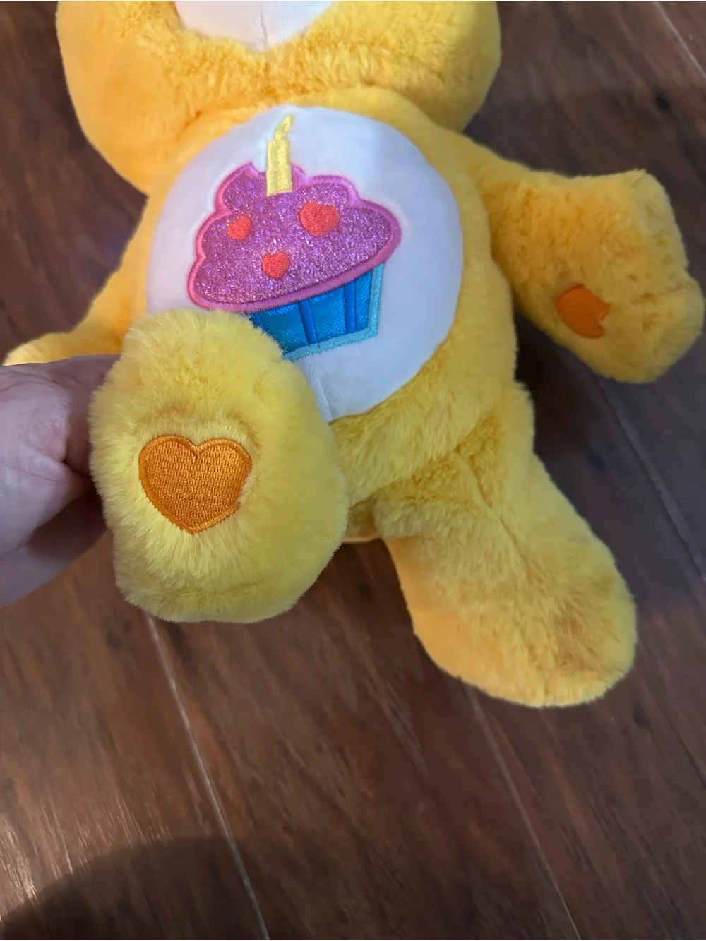 Care‎ bear Birthday Bear with Cupcake Design